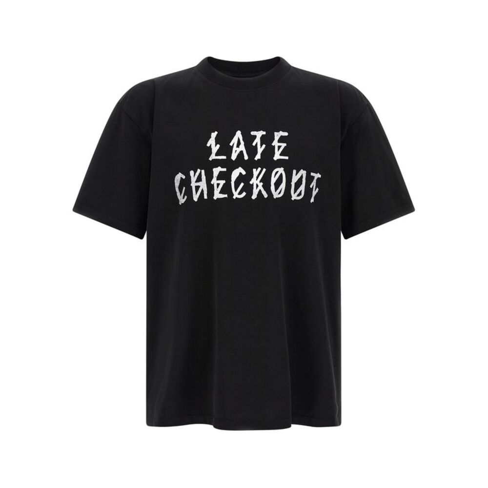 44 Label Group Black Cotton Men's T-Shirt